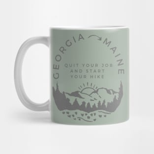 Georgia to Maine Mug